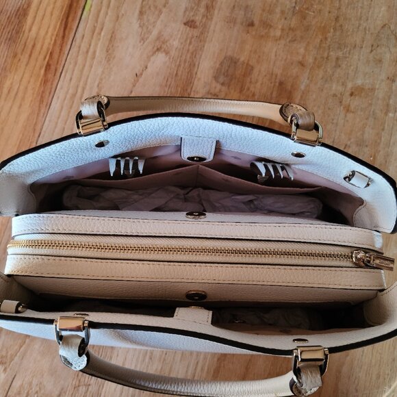 Kate Spade Leila Medium Triple Compartment Satchel Crossbody Bag - Picture 10 of 11